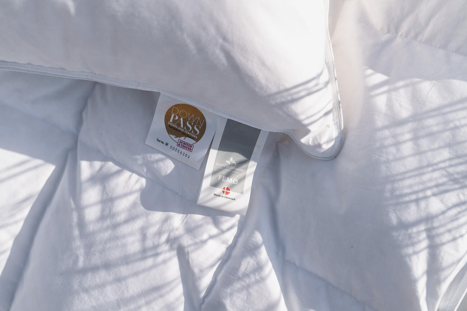 Femø 3-kammer hovedpude, mellem - 60x63 cm